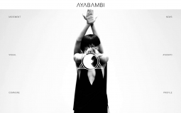 AyaBambi Landing screen